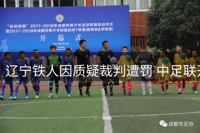 辽宁铁人因质疑裁判遭罚 中足联开出5万罚单并通报批评